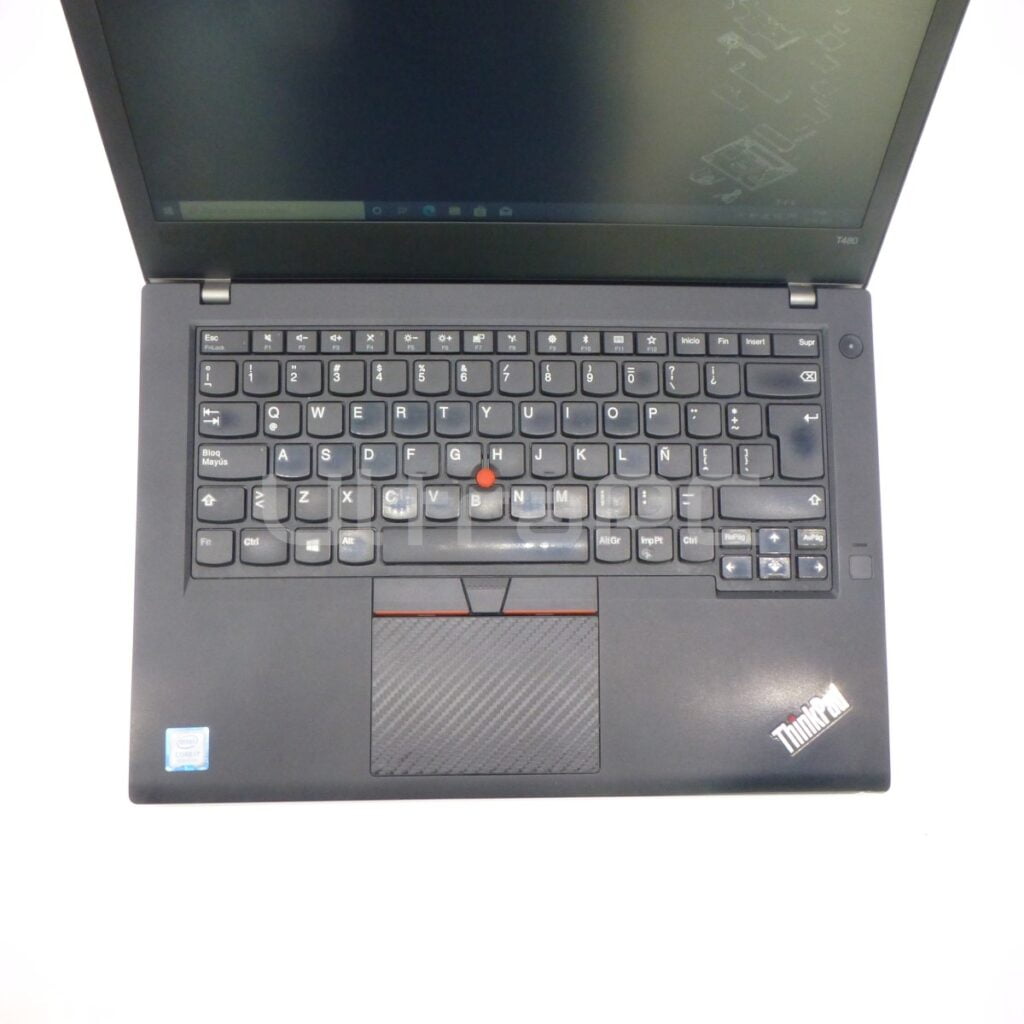 Lenovo ThinkPad T480 14" I7-8650U - SSD 256Go RAM 16Go - Reconditionné état Correct